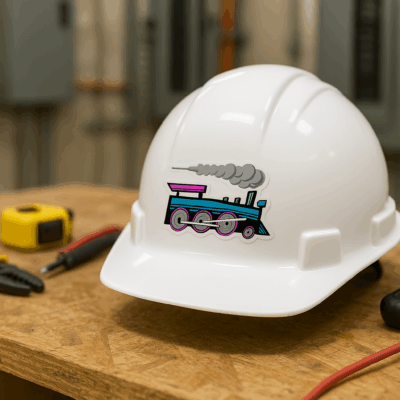Hard Hat Stickers
